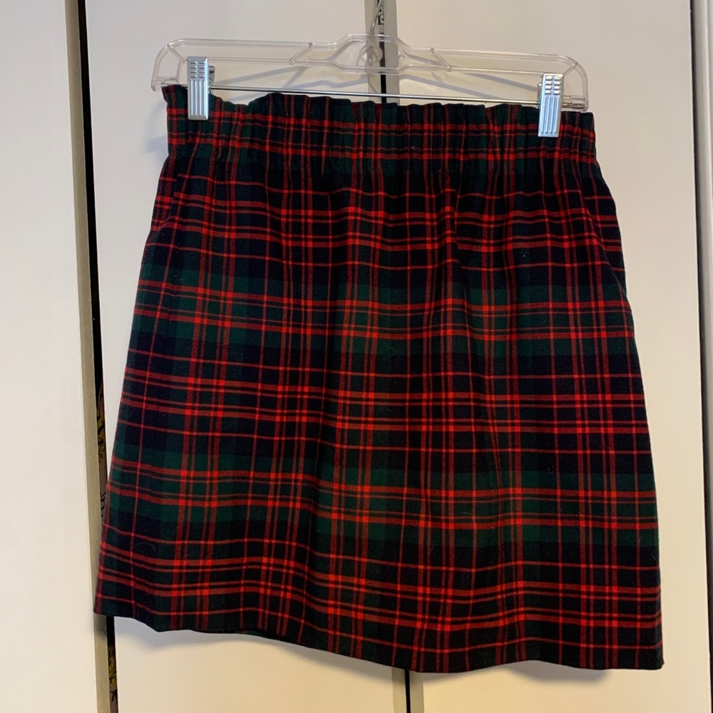 J Crew Factory elastic waist skirt